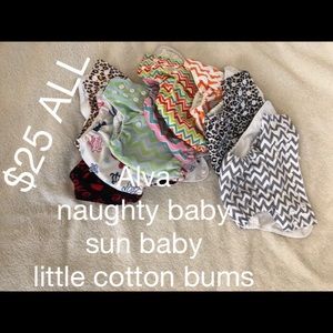 Various OS pocket diapers